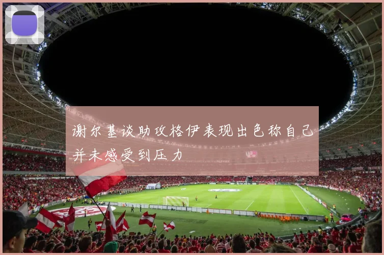 谢尔基谈助攻格伊表现出色称自己并未感受到压力